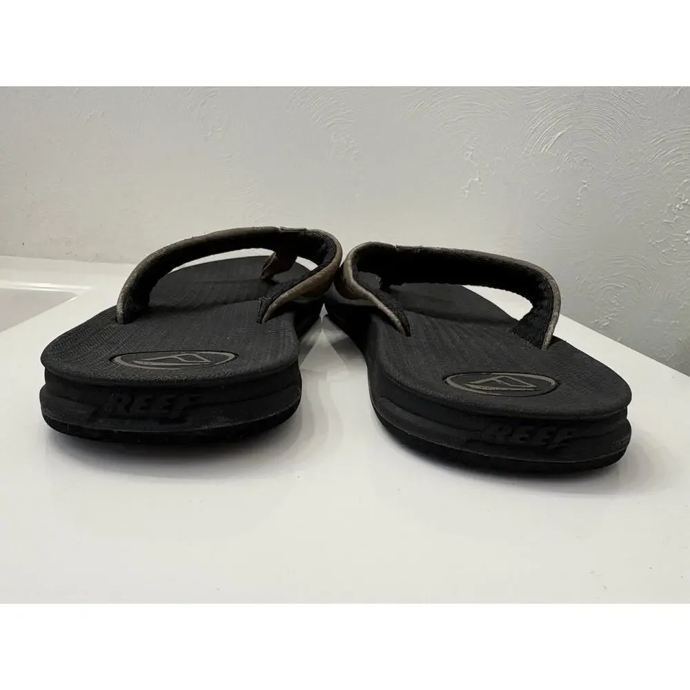Reef Men's Santa Ana Flip-Flop Sandals Brown Size 12